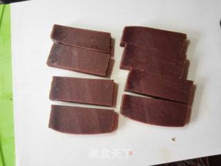 煎黑糯米甜粿（年糕）的做法步骤：3