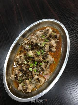蒜蓉豆豉蒸排骨的做法步骤：7