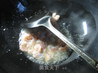 黑木耳虾仁炒青菜的做法步骤：3