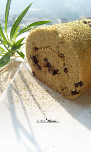 红豆抹茶卷的做法步骤：18