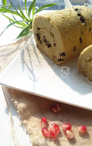 红豆抹茶卷的做法步骤：20