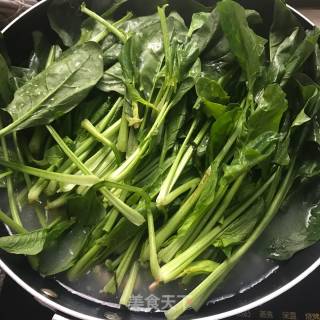 上汤菠菜的做法步骤：6