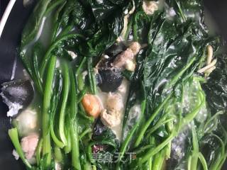 上汤菠菜的做法步骤：7