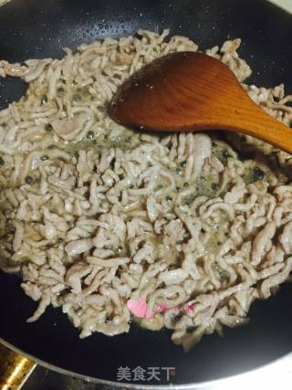 雪菜肉丝面的做法步骤：5