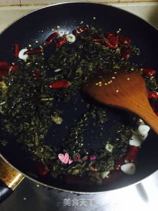 雪菜肉丝面的做法步骤：7