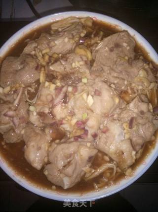 金针菇烤排骨的做法步骤：6