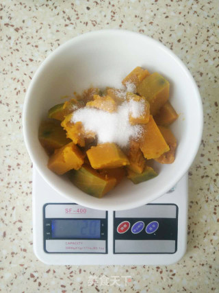 南瓜发糕的做法步骤：3