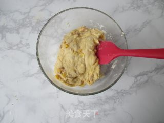 玉米奶酪培根司康的做法步骤：7