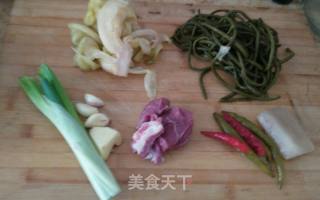 泡菜炒肉末的做法步骤：1