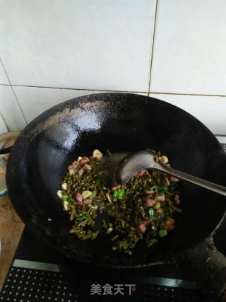 泡菜炒肉末的做法步骤：5