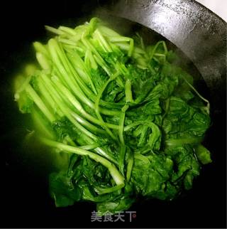 小白菜粉条排骨汤的做法步骤：3