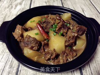 萝卜牛腩煲#肉肉厨的做法步骤：18