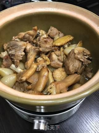 客家酸荞焖鸭（鹅）的做法步骤：10
