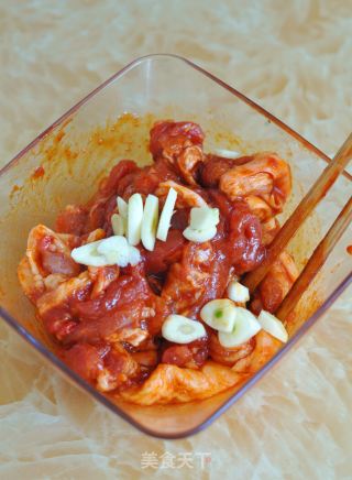 韩式烤五花肉的做法步骤：3