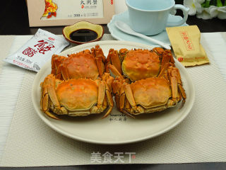 清蒸大闸蟹的做法步骤：7