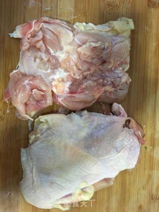 莲菜煎鸡腿的做法步骤：2