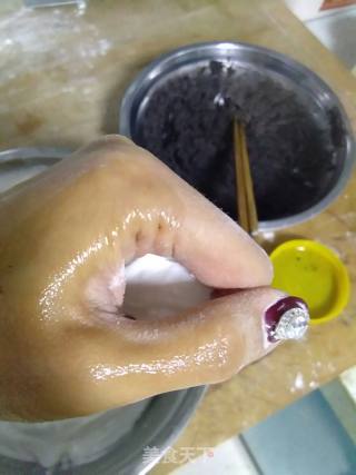 豆沙芝麻汤圆的做法步骤：4
