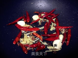 家常辣子鸡#肉肉厨的做法步骤：7