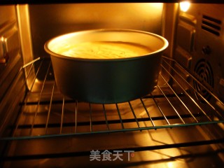 戚风蛋糕【8寸】的做法步骤：15