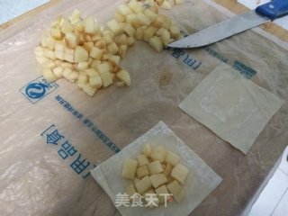最简易版苹果派的做法步骤：3