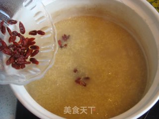 山药豆小米粥的做法步骤：6