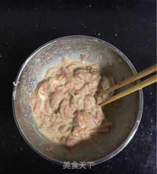 鸡汤肉丝面的做法步骤：5