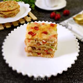 萝卜丝火腿鸡蛋饼的做法步骤：6