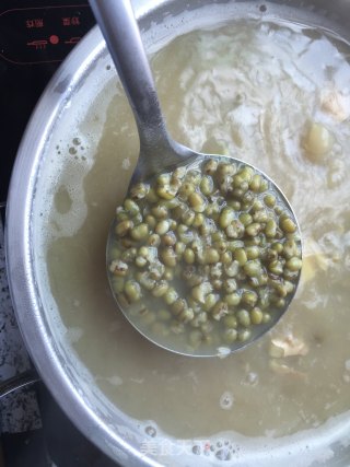 红糖老姜绿豆汤的做法步骤：4