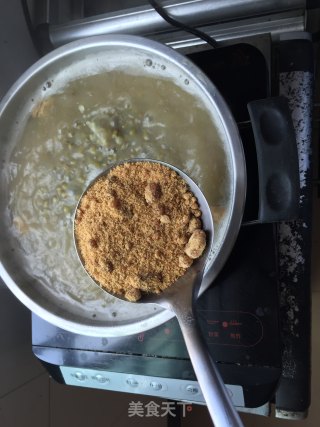 红糖老姜绿豆汤的做法步骤：5