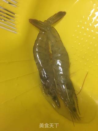 爆浆黄金虾的做法步骤：1