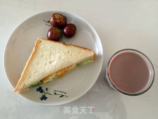 快手早餐—三明治的做法步骤：8