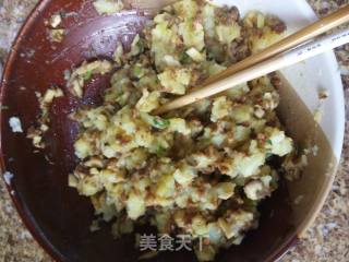 香炸薯团的做法步骤：3