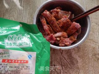 香炸排骨的做法步骤：4