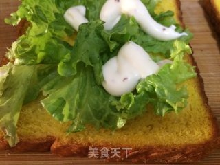 三文鱼三明治的做法步骤：4