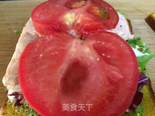 三文鱼三明治的做法步骤：7