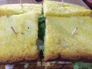 三文鱼三明治的做法步骤：10