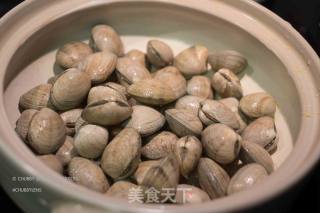 清酒煮蚬的做法步骤：7