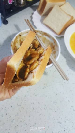 香蕉红糖西多的做法步骤：3