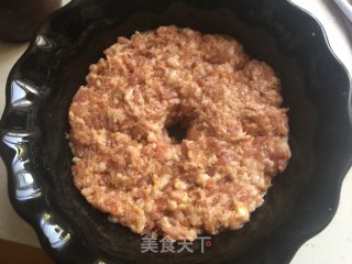 腊肠蒸肉饼的做法步骤：8