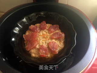 腊肠蒸肉饼的做法步骤：14