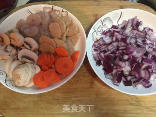 奶油烤杂拌的做法步骤：1