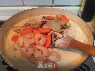 奶油烤杂拌的做法步骤：9