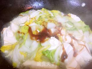 白菜炖豆腐的做法步骤：6