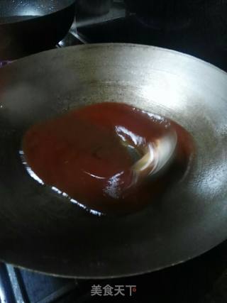 茄汁菠萝鱼的做法步骤：7