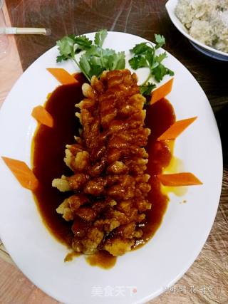 茄汁菠萝鱼的做法步骤：16