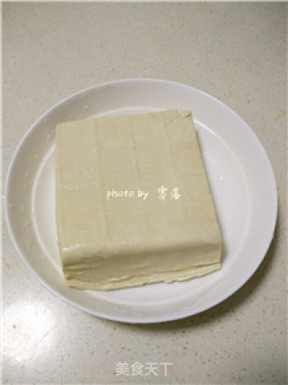 叉烧蜜汁豆腐角的做法步骤：1