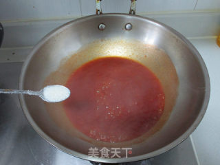 茄汁排骨的做法步骤：7