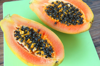 木瓜奶昔的做法步骤：1