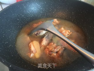 桂花栗子鸡的做法步骤：8