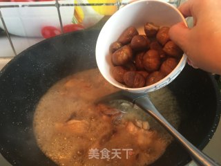 桂花栗子鸡的做法步骤：9